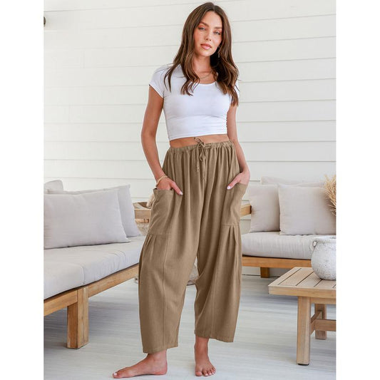Oversized Linen Pants
