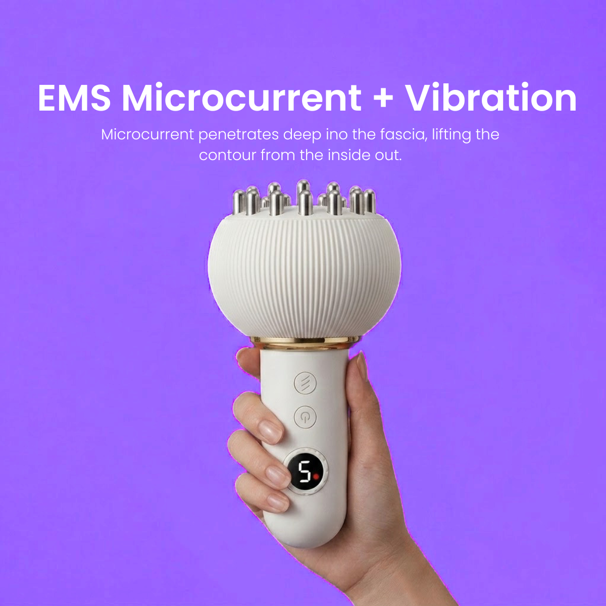 Glossd™ LymphGlow — Lymphatic Drainage Massager